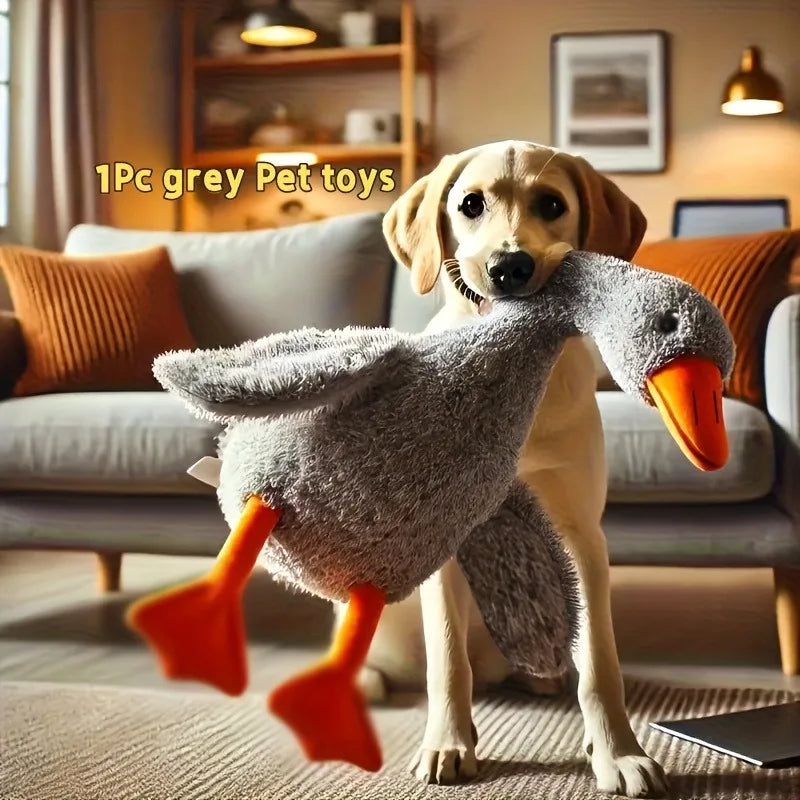Giant Duck Plush Toy for Dogs & Cats — 50cm Anxiety Relief Companion