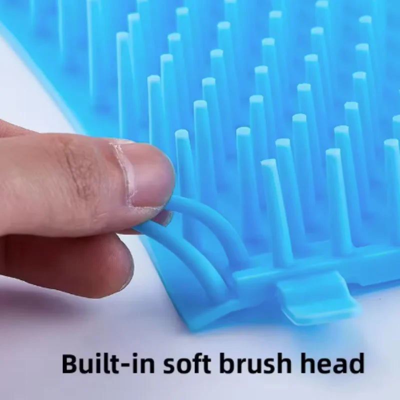 Portable Dog Paw Cleaner Cup with Soft Silicone Brush — Quick Foot Wash