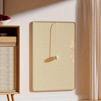 Sisal Cat Scratcher Post with Hanging Ball — Space-Saving Design