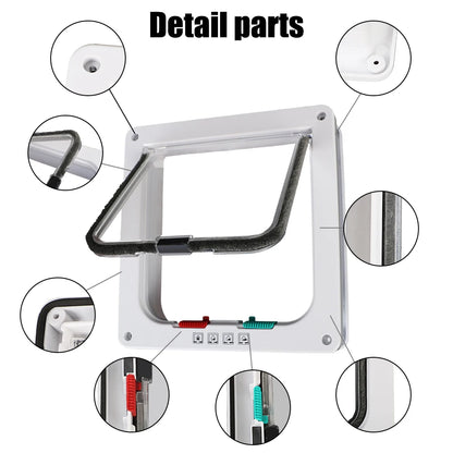 4-Way Locking Pet Door