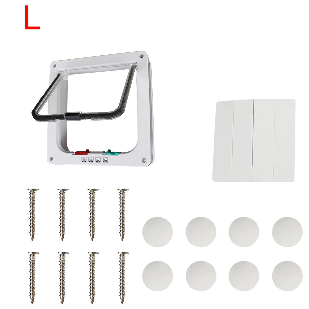 4-Way Locking Pet Door