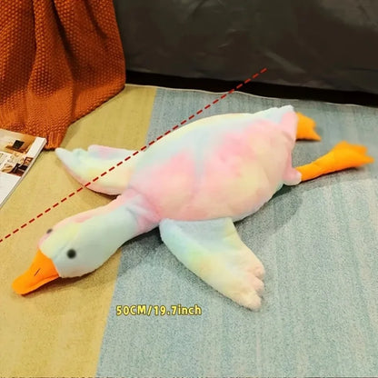 Giant Duck Plush Toy for Dogs & Cats — 50cm Anxiety Relief Companion