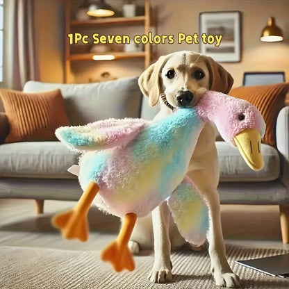 Giant Duck Plush Toy for Dogs & Cats — 50cm Anxiety Relief Companion