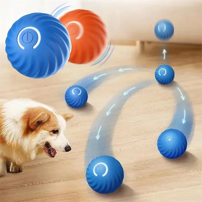 Interactive Automatic Pet Ball — USB Rechargeable Moving Toy for Cats & Dogs