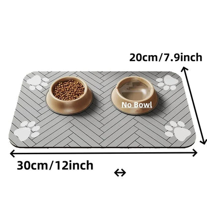 Waterproof & Non-Slip Feeding Mat for Dogs & Cats