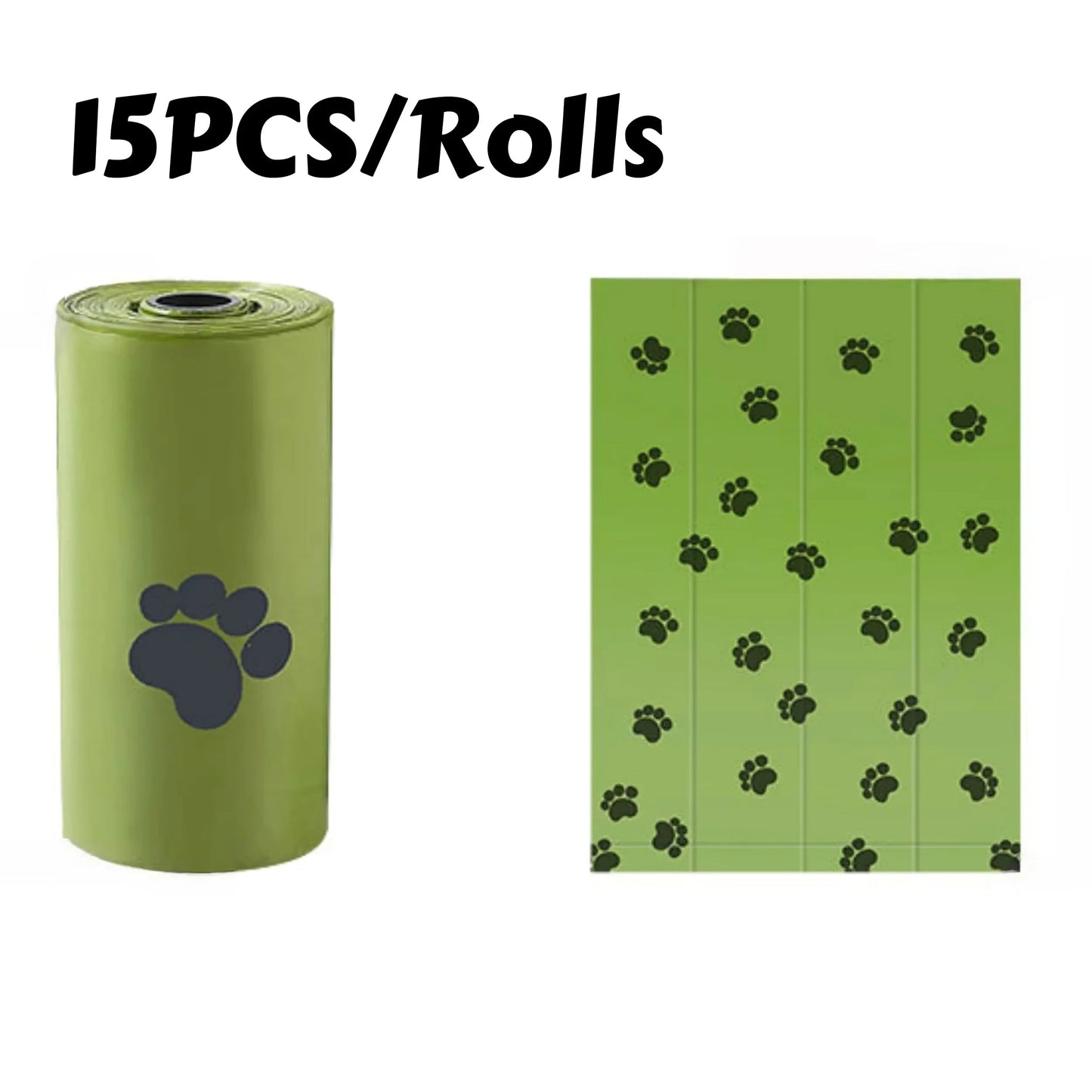 Biodegradable Dog Poop Bags — Thickened Waste Bags for Eco-Friendly Cleanup