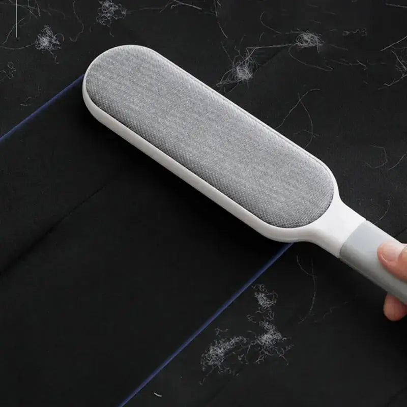 Double-Sided Pet Hair Remover — Electrostatic Lint Brush for Cats & Furniture