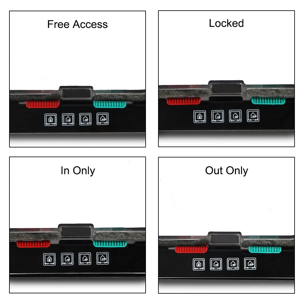 4-Way Locking Pet Door