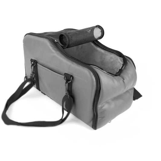 SafePet Console Car Seat - Portable Travel Bed for Dogs & Cats