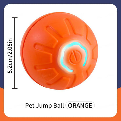 Interactive Automatic Pet Ball — USB Rechargeable Moving Toy for Cats & Dogs