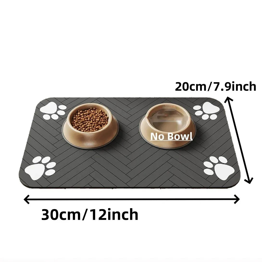 Waterproof & Non-Slip Feeding Mat for Dogs & Cats