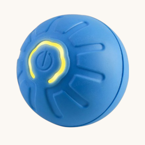 Interactive Automatic Pet Ball — USB Rechargeable Moving Toy for Cats & Dogs